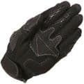 Buffalo Radar Leather Textile Mix Motorcycle Motorbike Scooter Gloves - Black